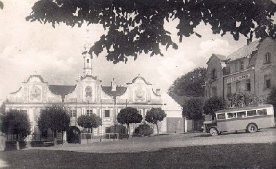 Renesan�n� radnice - dobov� fotografie